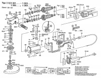 Bosch 0 601 323 002  Angle Grinder 115 V / Eu Spare Parts